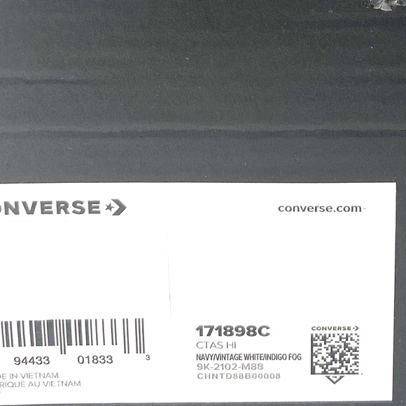 💖MEGA SALE💖Converse Chuck Taylor All Star Summer Stripes Men’s Blue  171898C - Picture 7 of 8